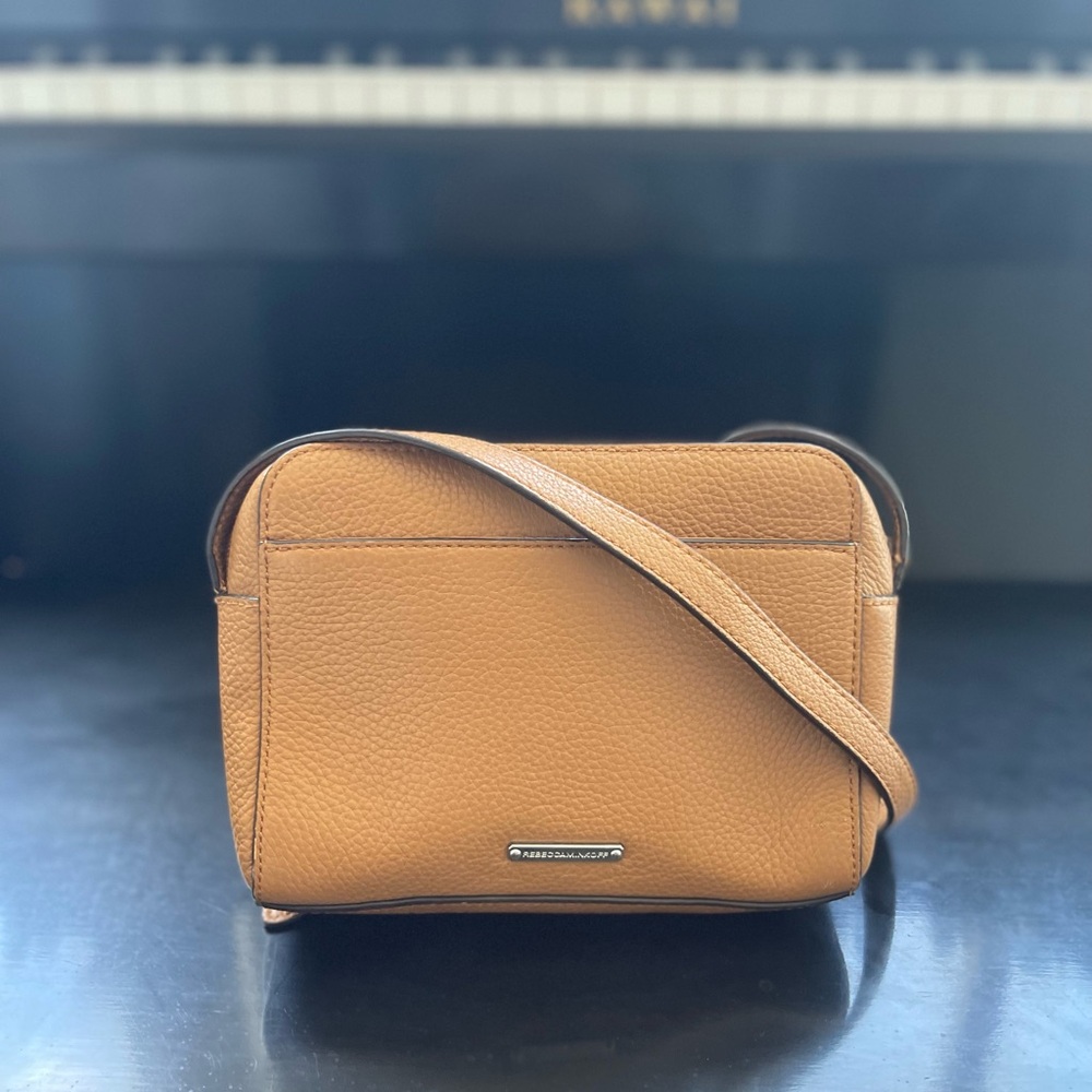 Rebecca Minkoff Tan Crossbody Bag with Structured Design NWOT